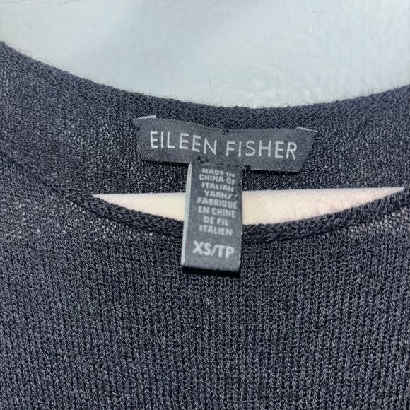 Eileen Fisher 100% Wool Sleeveless Knit Dress - Size XS - Picture 7 of 10
